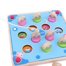 Load image into Gallery viewer, 3 In 1 Wooden Magnetic Fishing Toy