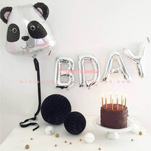 Load image into Gallery viewer, Jungle Party Balloons Giant Zoo Tiger Monkey Panda Zebra Animal Balloons - Combo 5 Units