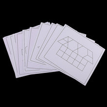 Load image into Gallery viewer, 125Pcs Wooden Geometric Building Blocks Board