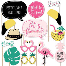 Load image into Gallery viewer, 20Pcs/Units Luau Hawaiian Themed Flamingo Pineapple - Combo 5 Units