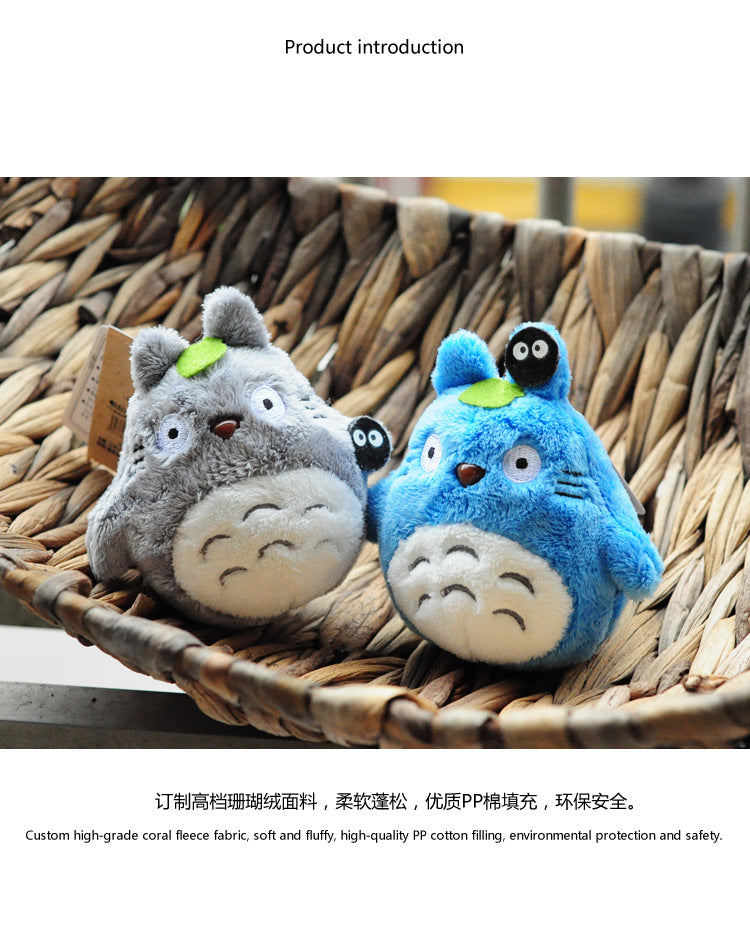 New Mini 10Cm My Neighbor Totoro Plush Toy - Blue