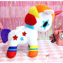Load image into Gallery viewer, 1Pc Cute Rainbow Stars Unicorn Stuffed Plush