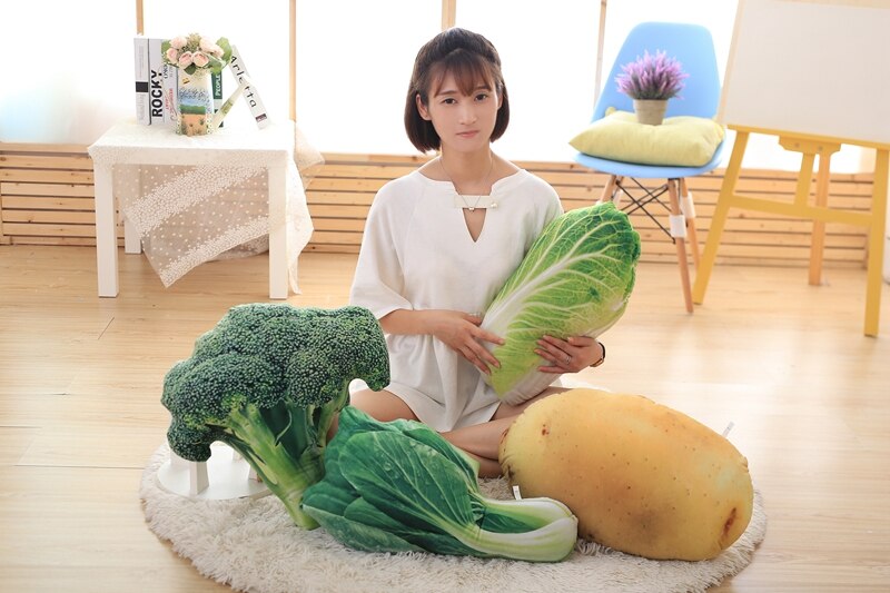 1Pc 50Cm Creative Simulation Vegetable Plush