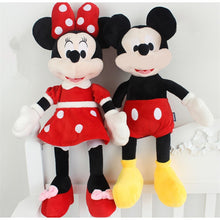 Load image into Gallery viewer, 2Pcs Lot 40Cm Super Kawaii Mickey Mouse And Minnie Mouse Plush