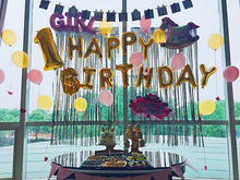 Load image into Gallery viewer, Rose Gold Balloon Letter Foil Balloons Baby Shower - Combo 5 Units