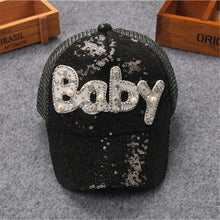 Load image into Gallery viewer, Child Kids Hats Shining Sequins Baseball Cap - Combo 5 Units
