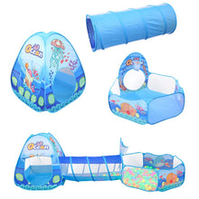 Load image into Gallery viewer, 3 In 1 Foldable Toy Game Tents Kids Children Tent With Ball Pool