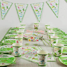 Load image into Gallery viewer, Jungle Party Kids Boys Baby Happy Birthday Flag Banner - Combo 5 Units