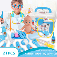 Load image into Gallery viewer, 21Pcs Children Pretend Play Doctor Nurse Toy