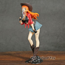 Load image into Gallery viewer, One Piece Treasure Cruise World Journey Cowboy Luffy Zoro Nami Action Pvc Figure Toy - Combo 3 Statues