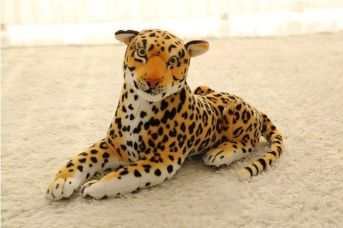 Ty Plush Animals Beanie Boos Large Leona Blue Leopard Plush Toys