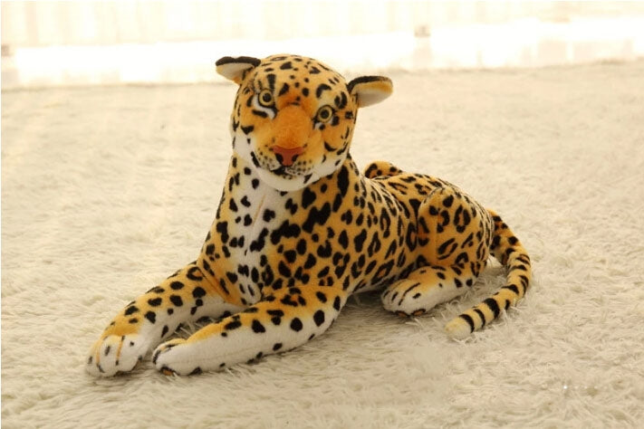 Ty Plush Animals Beanie Boos Large Leona Blue Leopard Plush Toys