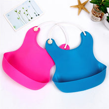 Load image into Gallery viewer, Baby Bibs Toddler Kids Baby Boys Girls Soft Silicone - Combo 5 Units
