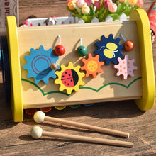 Load image into Gallery viewer, 3 In 1 Wooden Triangle Percussion Xylophone Musical Instrument