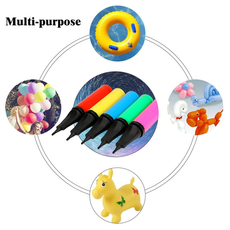 Balloon Air Pump Balloons Foot Inflator Swimming Ring - Combo 5 Units