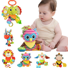 Load image into Gallery viewer, Sozzy Multifunctional Baby Toys Rattles Mobiles Soft Cotton Infant Pram Stroller Car Bed - Combo 5 Units