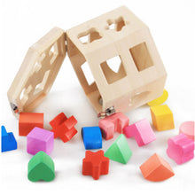 Load image into Gallery viewer, 1 Set Kids Classic 15 Hole Intellectual Box Cognitive Game