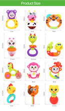 Load image into Gallery viewer, 12Pcs Lot Baby Toys Animal Handbells Developmental Toy