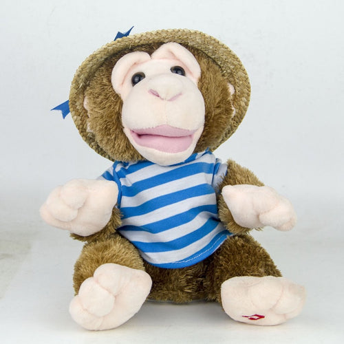 22Cm Plush Monkey Doll Sing Swing Arm Home Decoration
