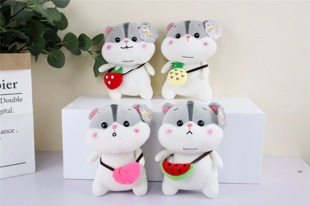 22Cm Kawaii Fruit Hamster Plush Doll