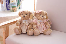 Load image into Gallery viewer, 2 Pcs Pair Lovely Mini Couple Teddy Bear With Cloth Plush Toys