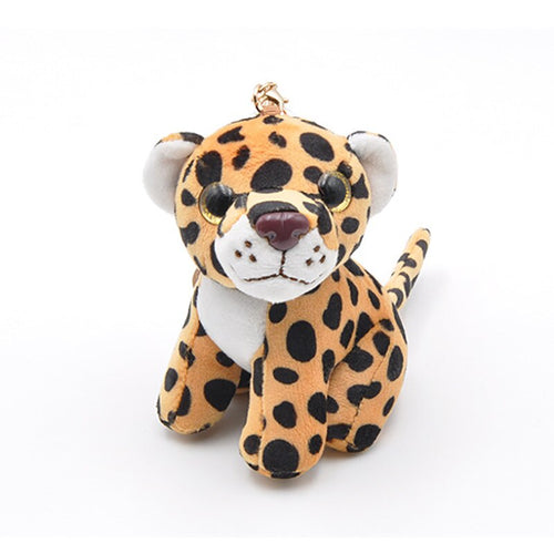 Small Leopard Animal Dolls 10Cm Baby Plush Toys
