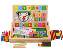 Load image into Gallery viewer, 1 Set Counting Sticks Box Set Montessori Wooden Blocks Number