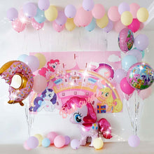Load image into Gallery viewer, Pink Little Horse Pony Foil Balloons Animal - Combo 5 Units
