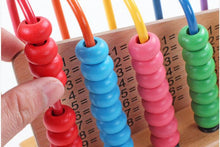 Load image into Gallery viewer, Wooden Abacus Baby Math Toys Rainbow Bead Classic