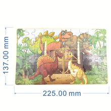 Load image into Gallery viewer, 12 Styles Dinosaur Egg Puzzle Boys Wooden Toys
