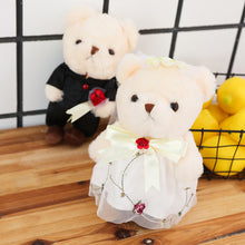 Load image into Gallery viewer, 2Pcs Lots 28Cm Kawaii Couple Teddy Bear Couple Plush Toy