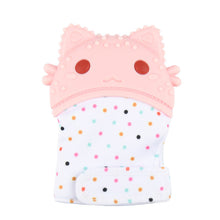 Load image into Gallery viewer, Combo 5 Units - Baby Silicone Teething Mitten Glove Cat Panda