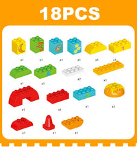 Load image into Gallery viewer, 18Pcs Numbers Rocket Big Size Building Blocks