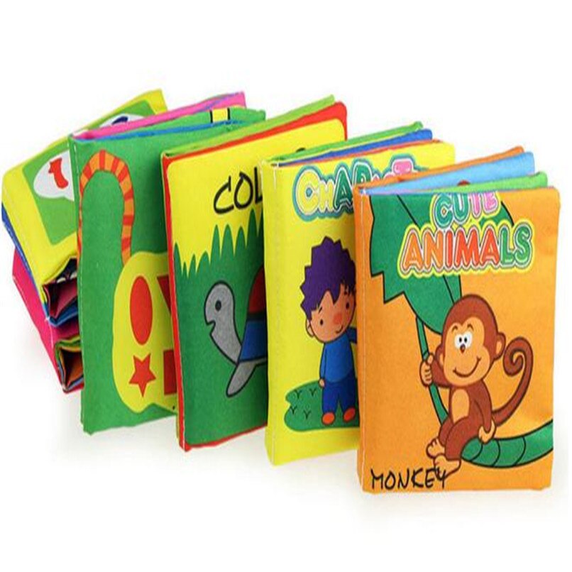 Ch Book Baby Intelligence Development Learn Picture Cognize Book Early Education Toy For Children Je11 - Combo 5 Units