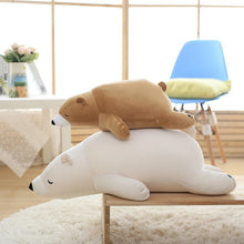 Load image into Gallery viewer, 2 Colors Sleeping Bear Baby Plush Toy 55 Cm Cute Dolls