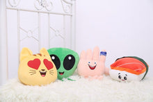 Load image into Gallery viewer, 1Pc Creative Emoji Movie Series Plush Toy Alienware, Sushi, Love Cat, Cookie, Monkey