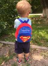 Load image into Gallery viewer, Plush Toy Backpack For Children - Super Man