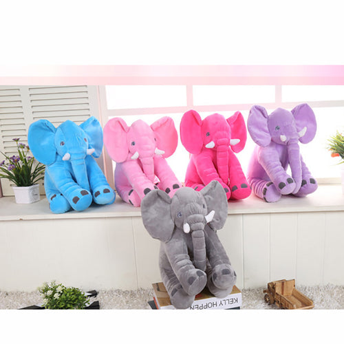 30 40 60 Cm Elephant Plush Toy 6 Colors Option Stuffed