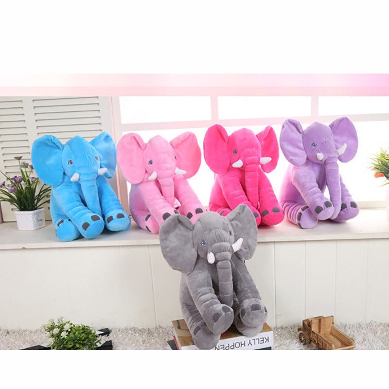 30 40 60 Cm Elephant Plush Toy 6 Colors Option Stuffed