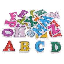 Load image into Gallery viewer, 26Pcs Wooden Letter Alphabet A-Z Tiles Blocks Board