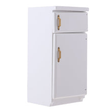 Load image into Gallery viewer, 1.12 Scale Dollhouse Kitchen Furniture Wooden Refrigerator Model