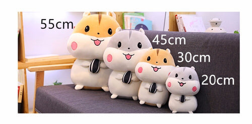 1Pc 20Cm Cute Hamster Mouse Plush Toy - Yellow