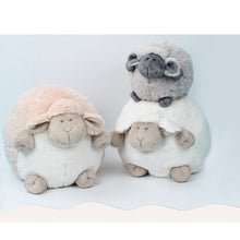 Load image into Gallery viewer, Cute Lamb Animal Plush Toy 15Cm Round Plush Toys - Gray