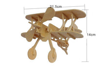 Load image into Gallery viewer, Biplane Toy Model 3D
