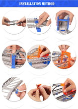 Load image into Gallery viewer, 257Pcs Diy Track Car Diecasts Toy Vehicles Rail Car Road Assembled