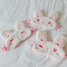 Load image into Gallery viewer, Kawaii Rabbit Eyeshade Plush Toys 15Cm - Combo 3 Different Emotions