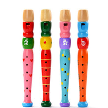 Load image into Gallery viewer, Wooden Horn Hooter Trumpet Instruments Music Toys - Combo 5 Units