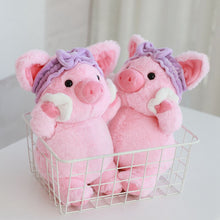 Load image into Gallery viewer, 28 Cm Plush Toy Make Up Pink Pig Stuffed
