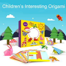 Load image into Gallery viewer, 108Pcs Children Paper Folding Handmade Craft