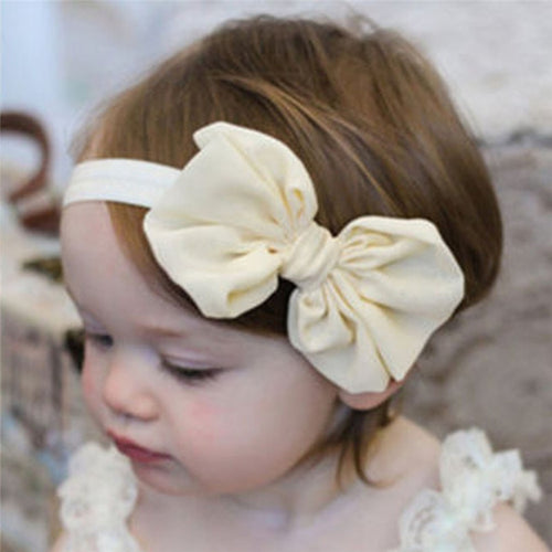 Baby Headband For Girl Kids Toddler Baby Elastic Flower - Combo 5 Units
